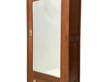 Arts & Crafts One-Door Armoire or Wardrobe Onder den Sint Maarten Style, 1900s